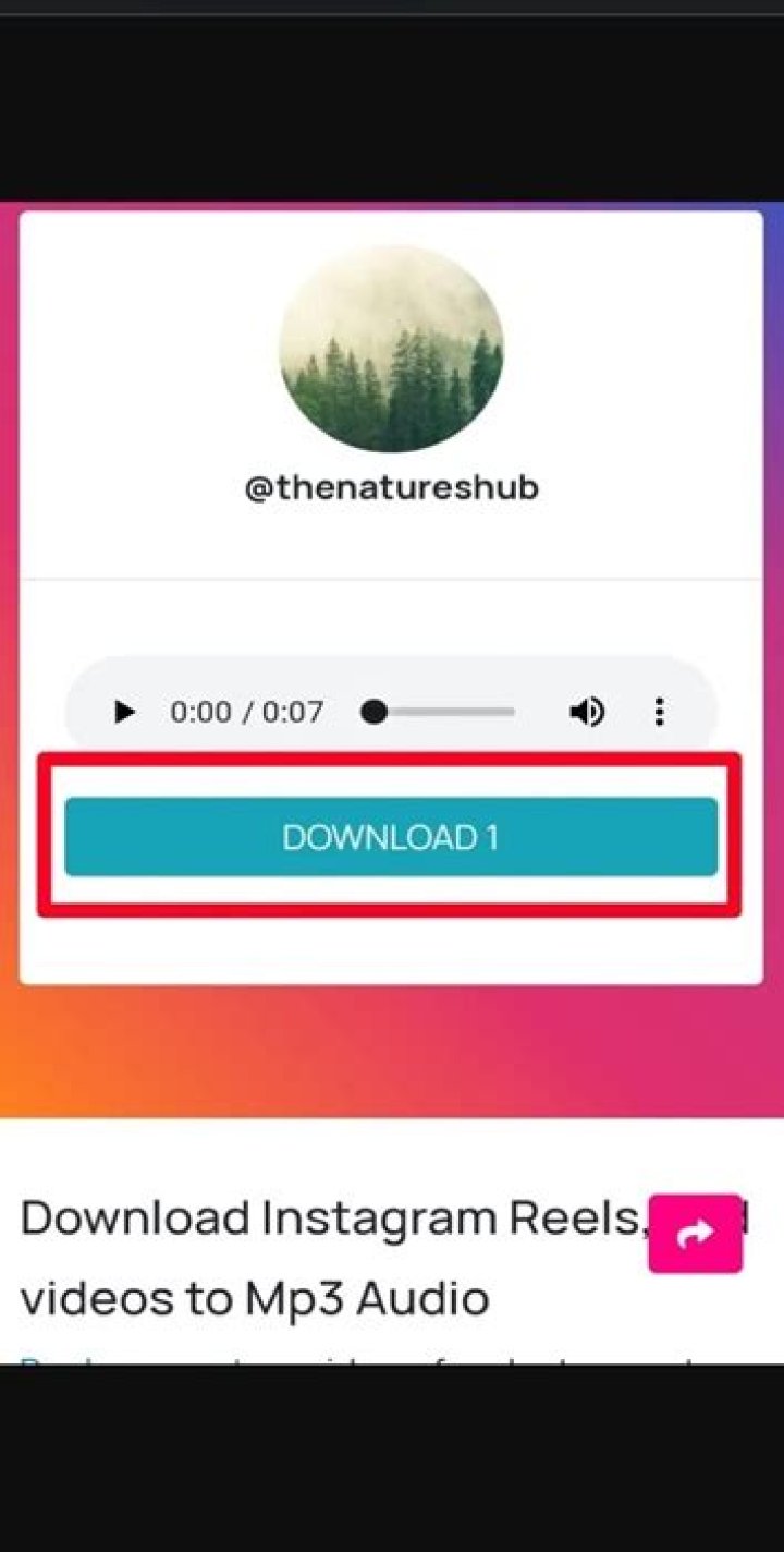 How to Extract and Save Instagram Reels Audio as MP3 for Free