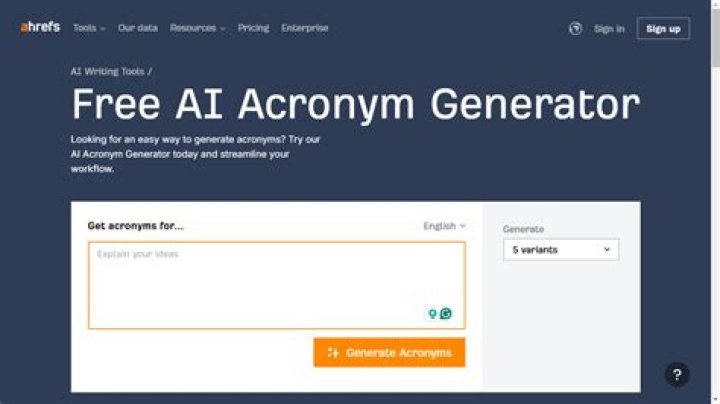 Unlock Creativity: Free Acronym Generators for Writers, Marketers, and Educators
