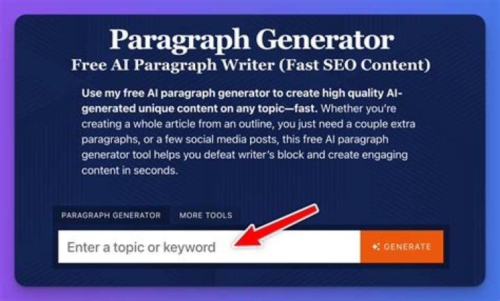 Free Paragraph Generator: Create Perfect Paragraphs Instantly with Our Powerful Online Tool