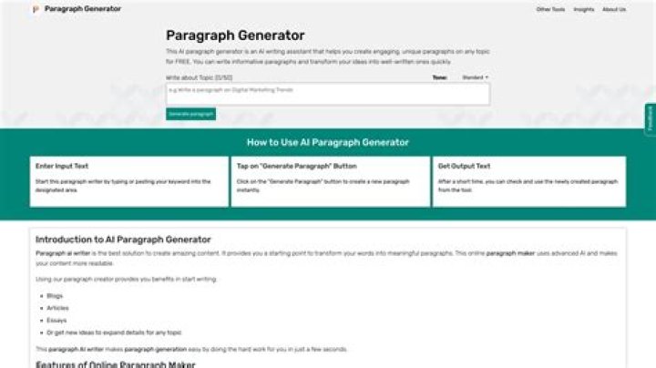 Ultimate Free Tools Paragraph Generator: Create Professional Content Instantly